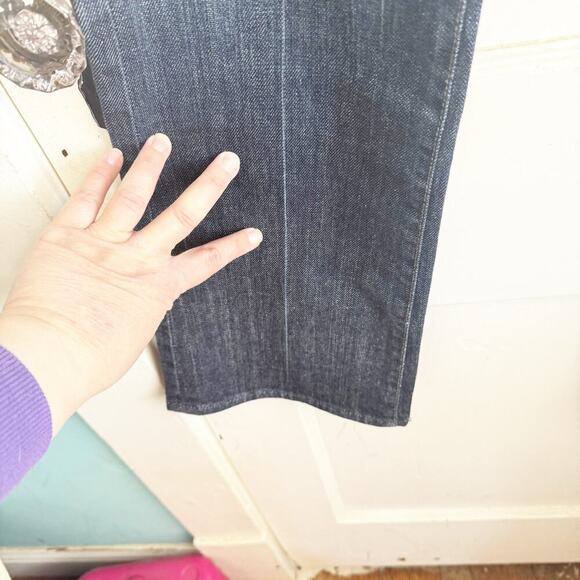 7 For All Mankind Medallion Pocket Bootcut Jeans Women’s Size 26 Embellished - Picture 11 of 12